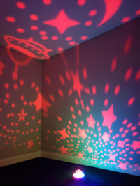 Starlight Sounds Wireless Bluetooth Speaker With LED Night Light Star Projector