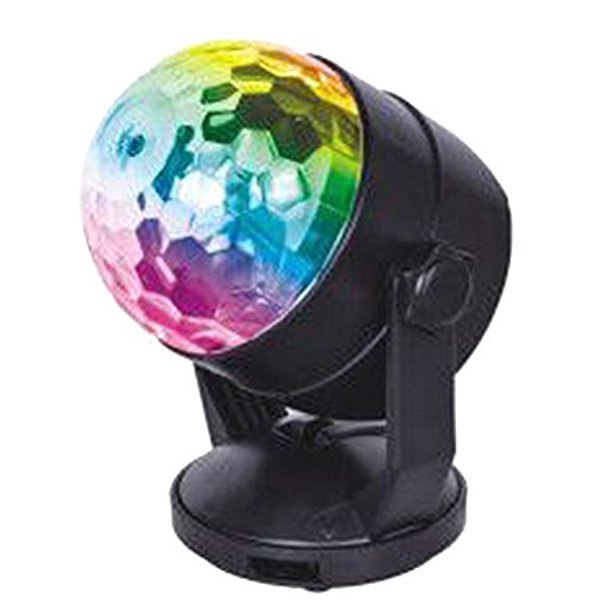 Party 2-Go Karaoke Mic Disco Ball Combo - Silver Bling