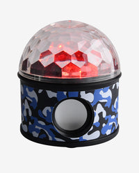 Blue Camo Wireless Fun Light Speaker