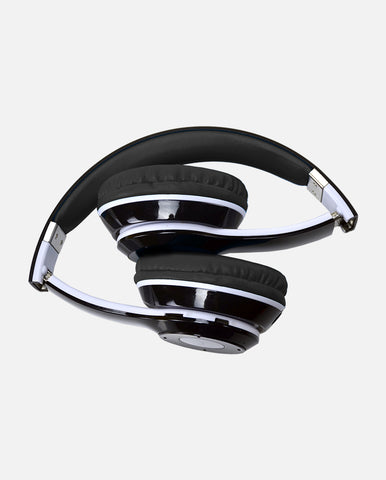 Black Wireless Stereo Headphones