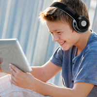 Black Wireless Stereo Headphones