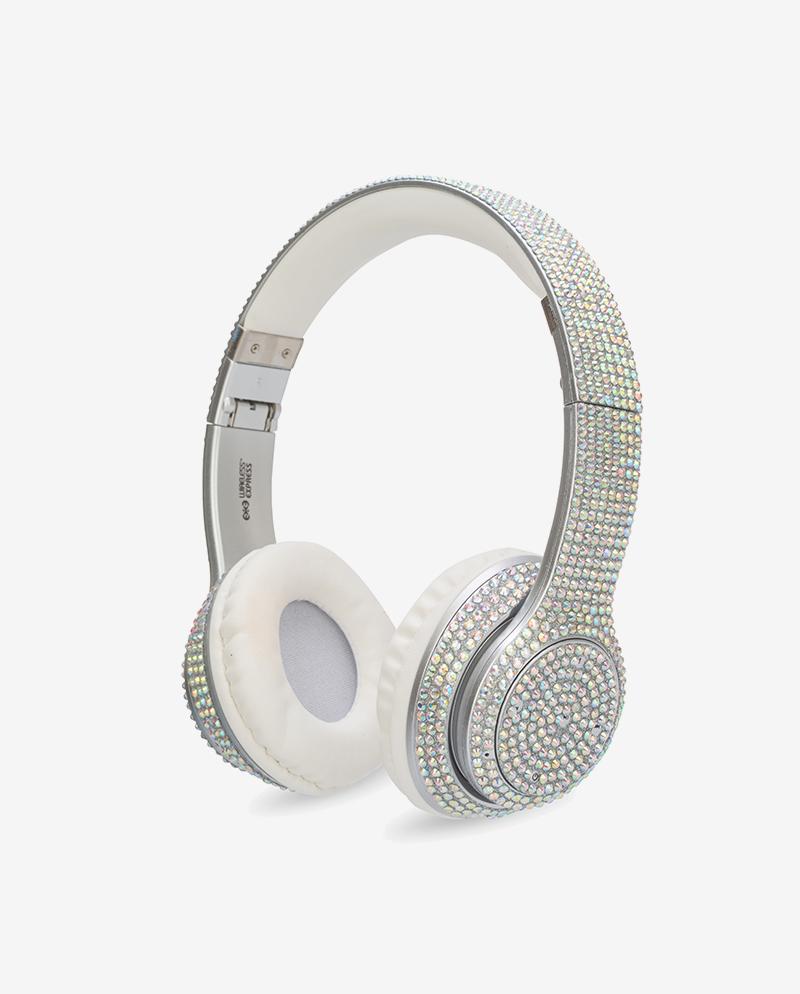 Bluetooth Stereo Iridescent Bling Headphones