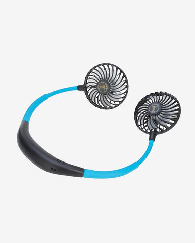 Blue LED Neck Fan