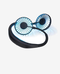 Black LED Neck Fan