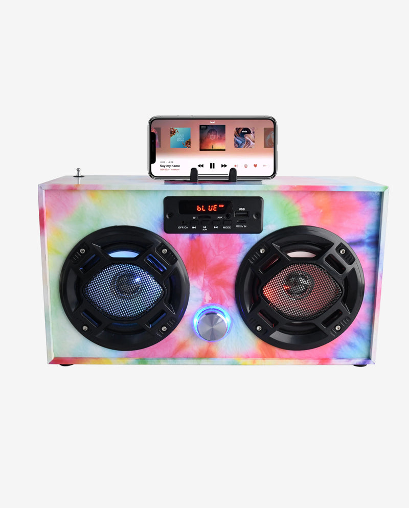 Tie Dye Boombox