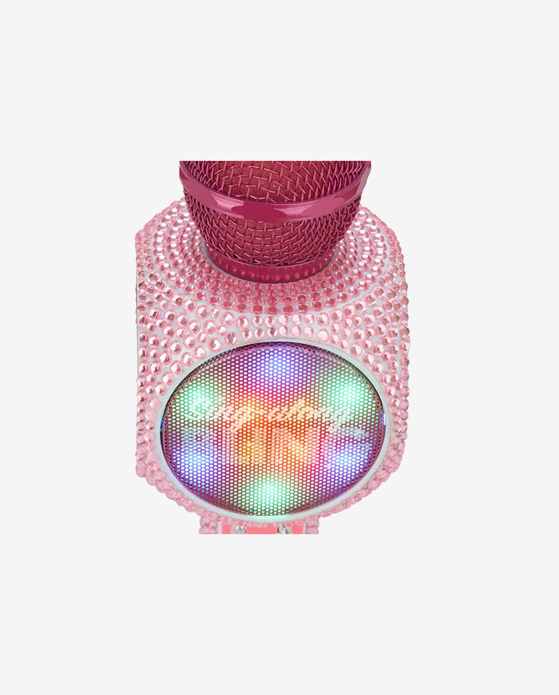 Pink Bling Karaoke Microphone & Bluetooth Speaker – Trend Tech Brands