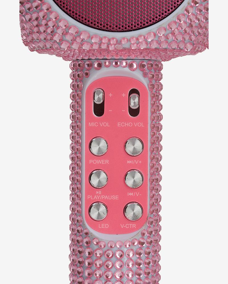 Pink Sparkly Microphone