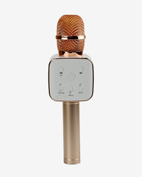 Sing-along PRO 3 Rose Gold Karaoke Microphone & Bluetooth Speaker