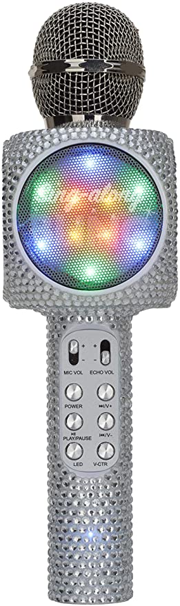 Party 2 Go Pink Karaoke Microphone & Disco Ball Combo – Trend Tech