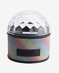 Rainbow Glitter Wireless Bluetooth Speaker Fun Light